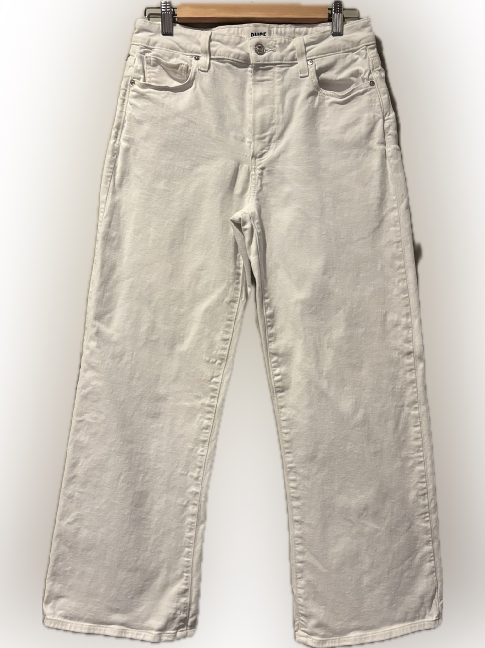 PAIGE white Leenah ankle Jeans size 27